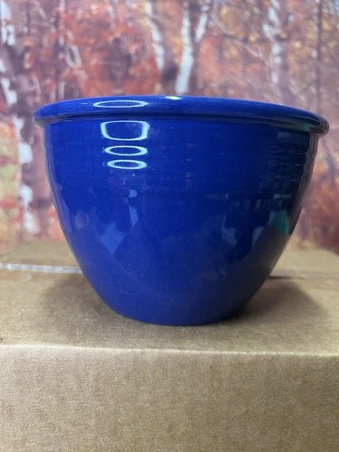 Vintage Fiesta Mixing Bowl #2 Cobalt Blue Fiestaware