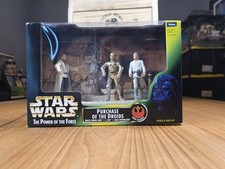 Star Wars Power of the Force    Purchase of the Droids    3-Figure Set 1997...