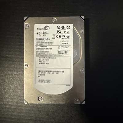 Seagate Cheetah 15K.5  ST3146855 146GB 3.5'' SAS