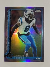 2025 Topps Chrome Football Jaycee Horn #41 Silver Refractor - Panthers