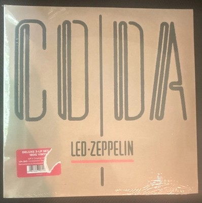 Led Zeppelin - Coda Deluxe Edition 3LP Vinyl 180-220g Atlantic Records 2015