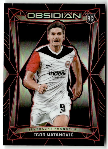 Panini Obsidian FIFA Soccer 2024-25 No. 8 Igor Matanovic Rookie Red 11/12