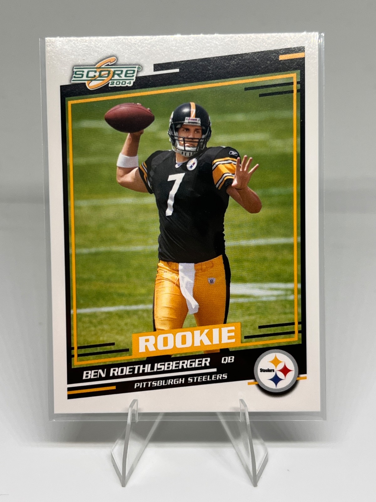 Donruss/Playoff 2004 Score Ben Roethlisberger Rookie #381 Steelers NFL Card