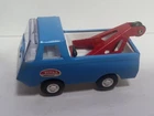 Vintage Tonka Mini Wrecker Blue Tow Truck Pressed Steel Toy Mound Minn