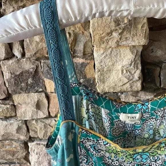 Anthropologie Tiny Boho Scarf Patchwork Printed T… - image 6