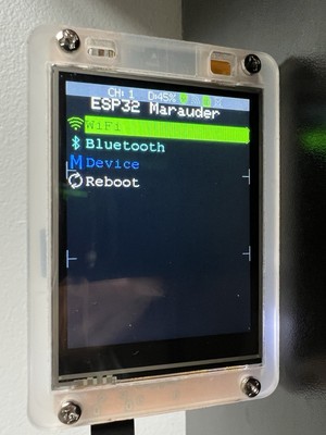 ESP32 Marauder WI-FI Bluetooth, 2.8'' Touch screen Acrylic Case USB-C/Micro 32GB