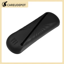 1Pcs Portable Travel Makeup Bag Makeup Organizer Bag Silicone  Waterproof Black