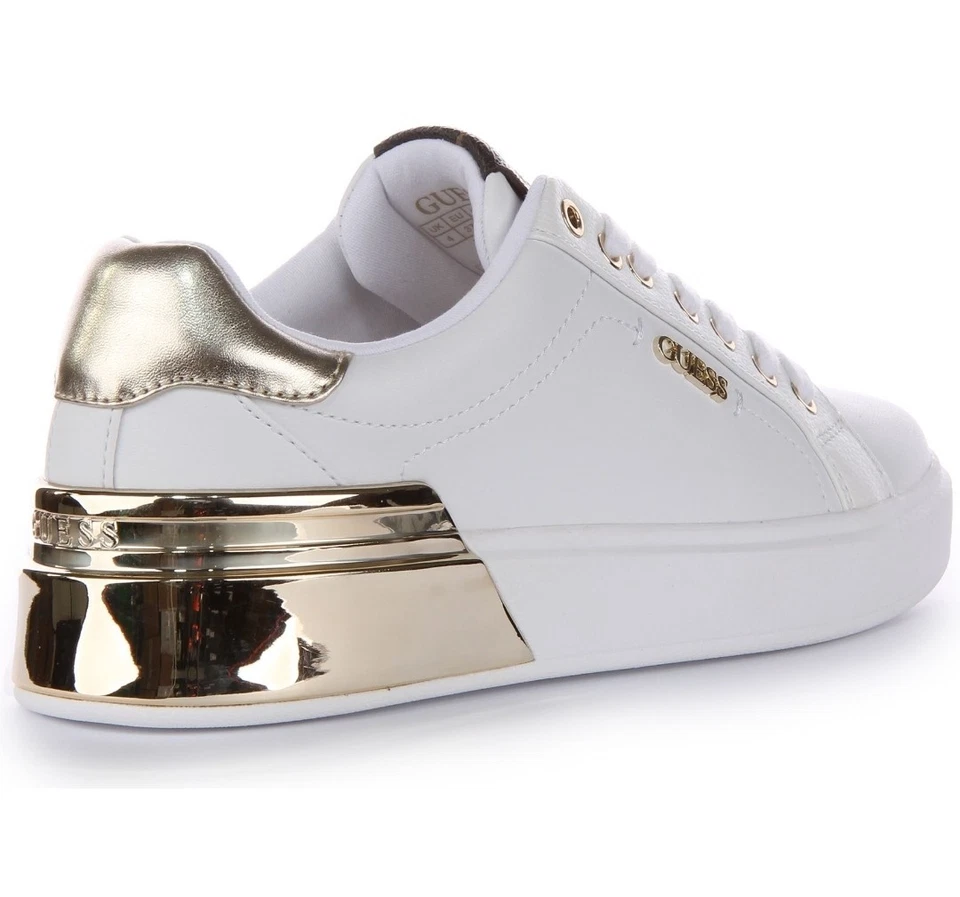 Sneakers Guess Donna White Gold - Immagine 2 di 4