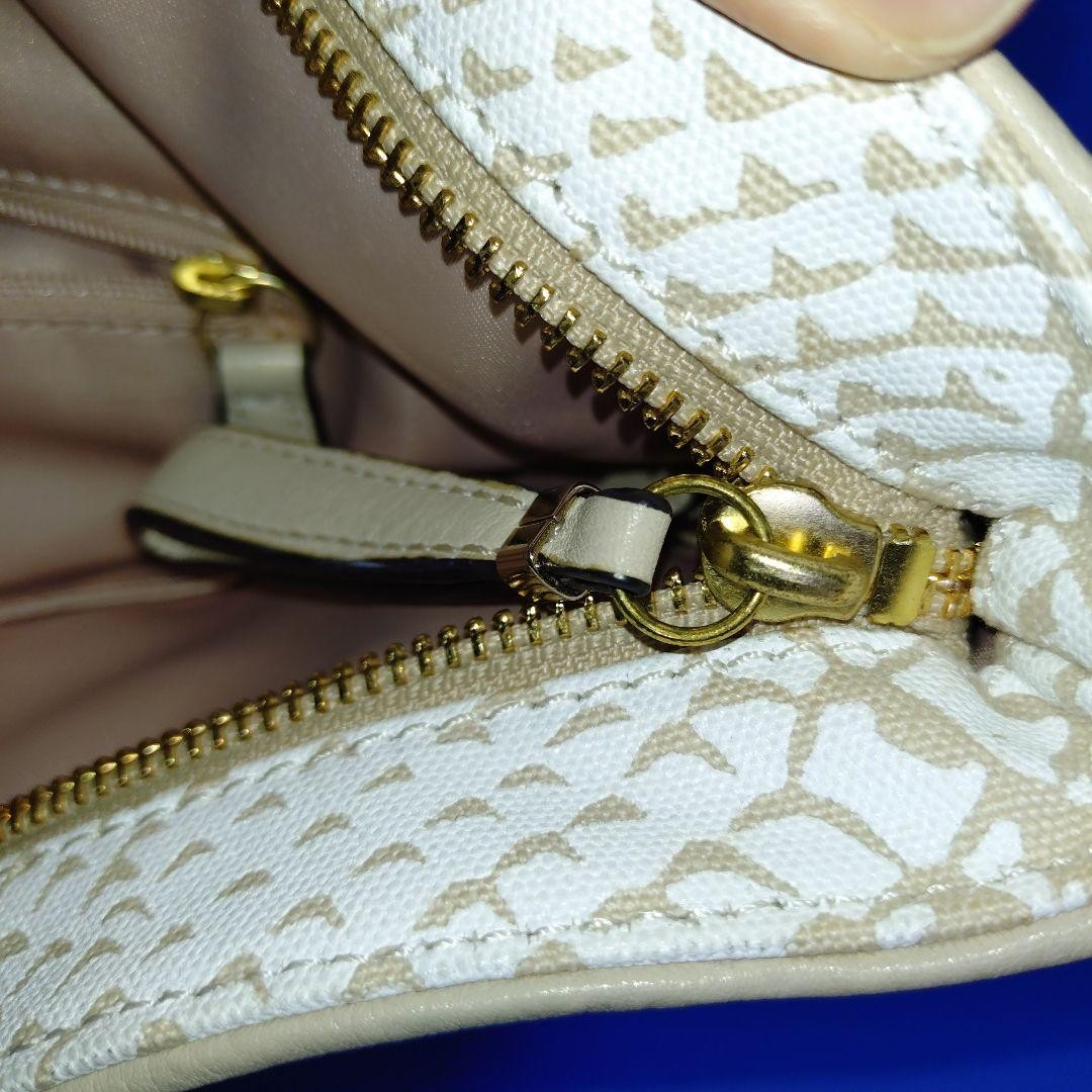 Coach Canvas Python Pattern 2Way Shoulder Bag Cro… - image 12