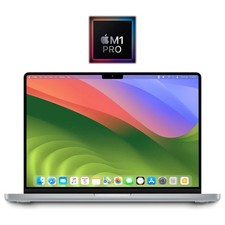 MacBook Pro 14" M1 Pro 10-Core 14-Core GPU 16GB 512GB Silver - Good