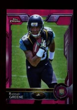 2015 Topps Chrome Pink Refractor #147 Rashad Greene Jaguars /399 RC