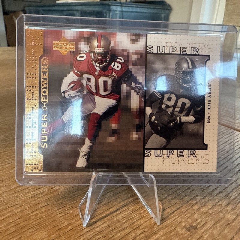 🔥Jerry Rice Upper Deck 1998 Super Powers
