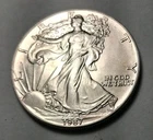 1987-S SILVER AMERICAN EAGLE  1 OZ Coin BULLION COIN