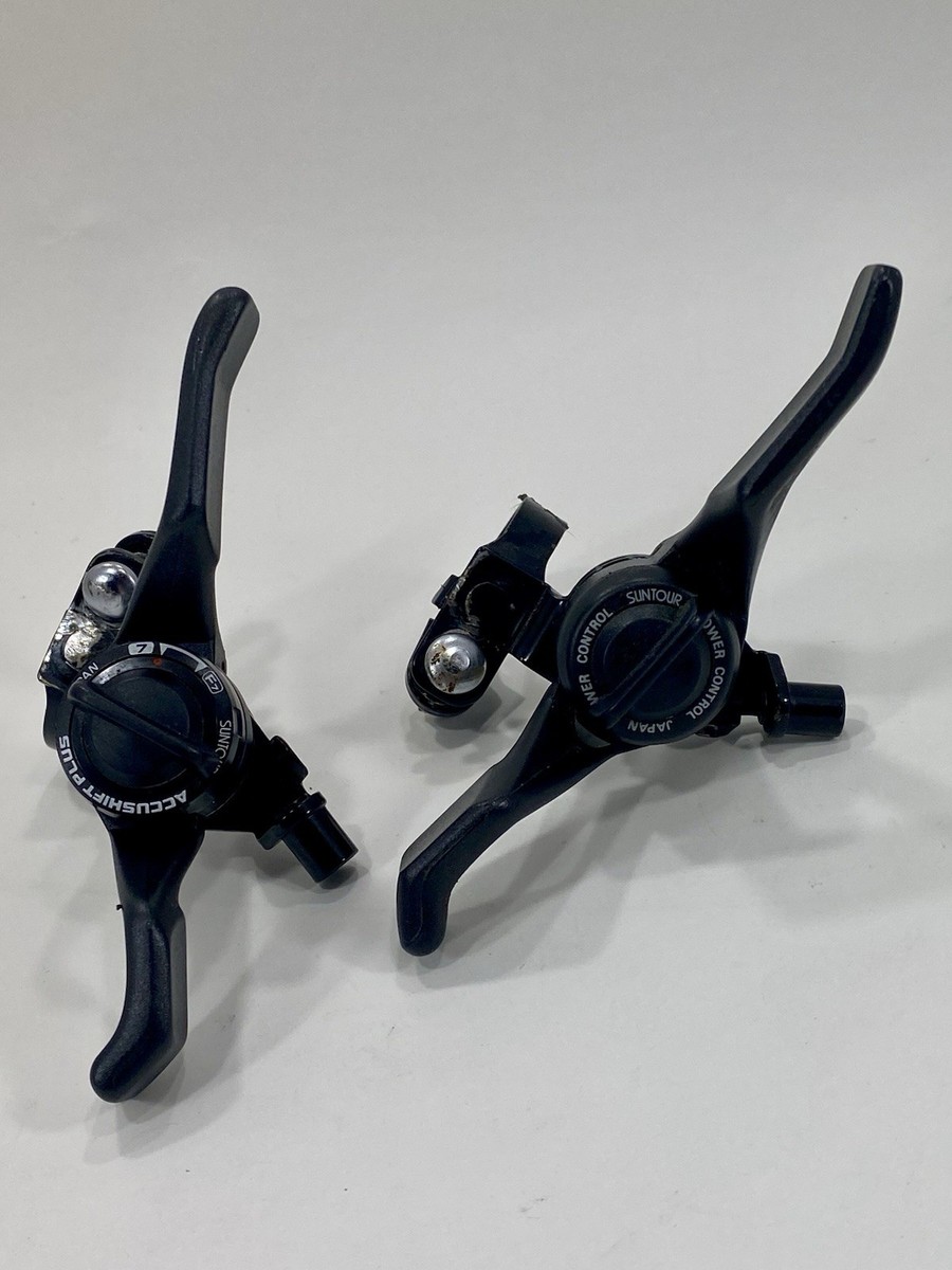 Vintage Suntour Command Shifter Set 7s Shift Lever Power Control
