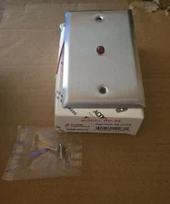 Alarm Controls Rp-28 Wall Plate Single Gang Stainless Steel New