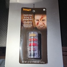 Halloween Makeup Injury Stack Create Realistic cuts Scars five different colors