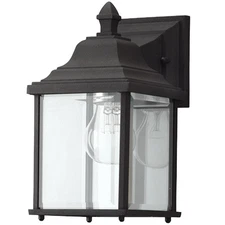 Dolan Designs 931-50 Charleston Outdoor Medium Square Lantern Black