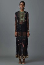 Valentino Embroidered Tulle Sheer Dress - BNWT- RRP$20,000 USD