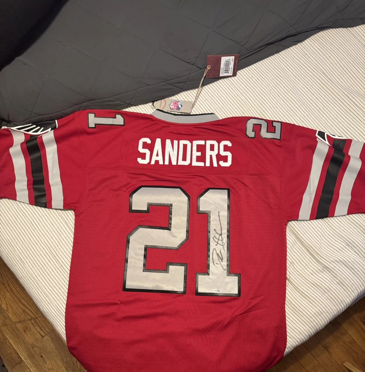 Deion Sanders Autograph In Nfl Autographed Jerseys for sale | eBay