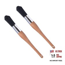 Solvent Black Home and Auto Use Parts Cleaning Brush - 2 Pieces