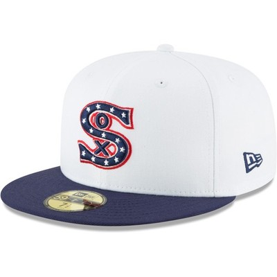 Men's New Era White Chicago White Sox Cooperstown Collection Wool 59FIFTY Fitted
