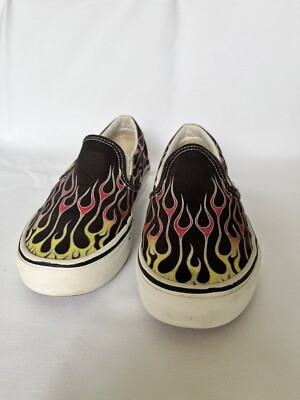 Fire Slip On Vans