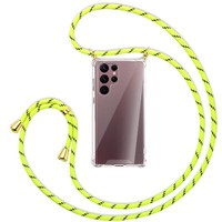 Handykette FüR Samsung Galaxy S22 Ultra 5G (S908, 6.8'') Neongelb (G) HüLle