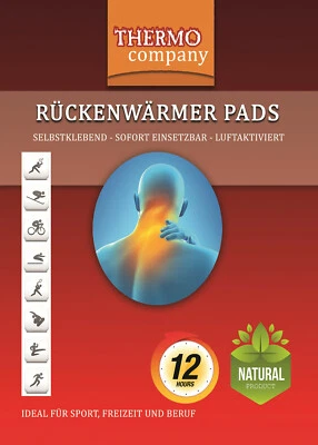 THERMO company Rückenwärmer Körperwärmer Schulterwärmer Pads Bodywärmer