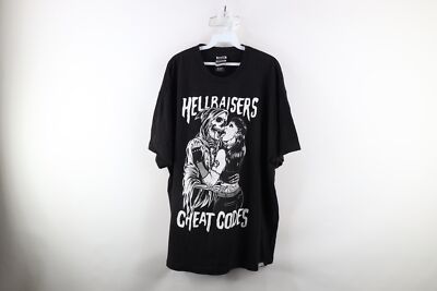 Broken Promises x Cheat Codes Mens 2XL Hellraisers  Grim Reaper T-Shirt Black