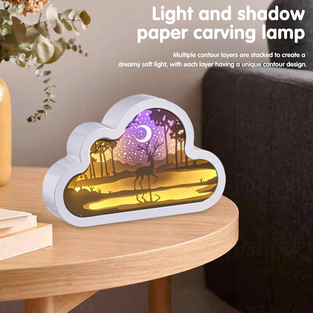 3d paper sale carving lamp