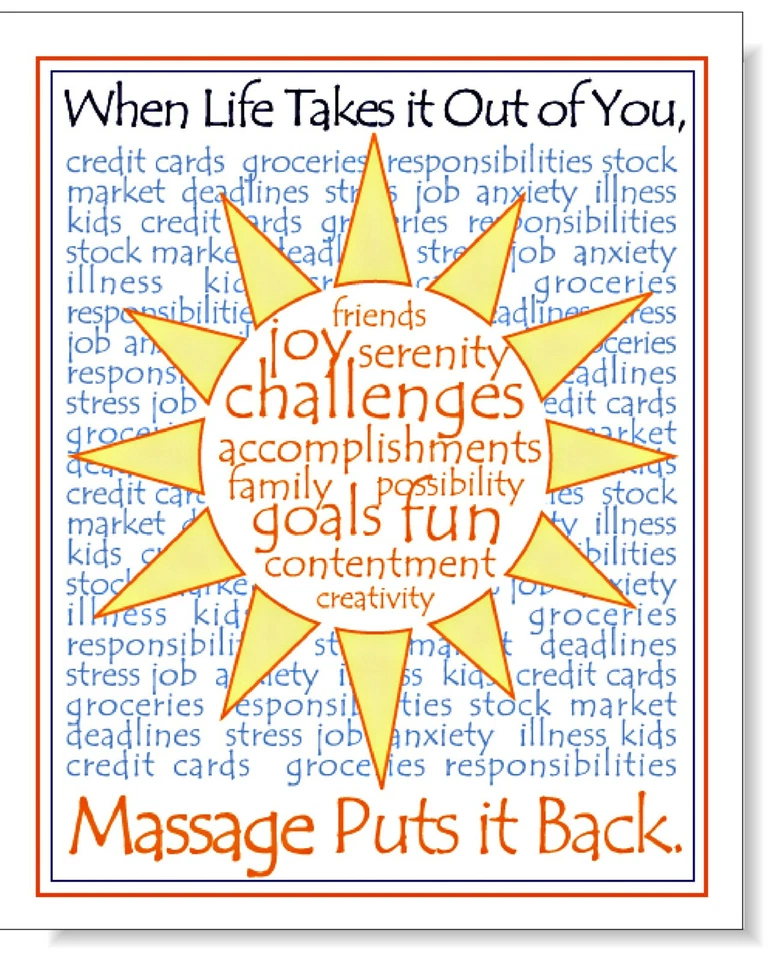 FULL CIRCLE BODYWORKS Massage Therapy Poster