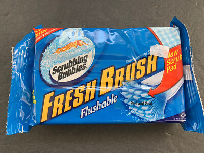Scrubbing Bubbles Fresh Brush Flushable Refills 12 Ct