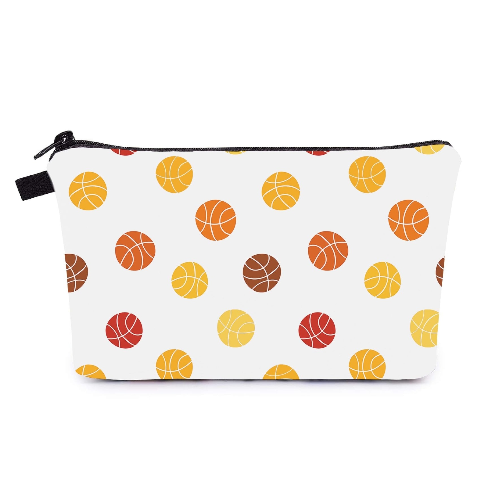 Makeup Bag Basketball Gifts Travel Cosmetic Bag Small Items Organizer for Pur...-image