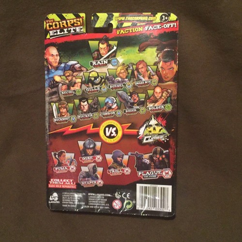 The Corps! Elite Action Figures Troll Rain Faction Face-Off Only at Walmart - Picture 2 of 2