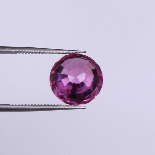 11 x 11 mm Piedra Suelta Natural Redonda Zafiro Rosa Caliente 7.55 Ct Calenta... - Imagen 7 de 7
