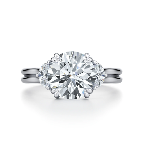 Bague de mariage diamant pour femmes 1,10 ct IGI GIA en laboratoire