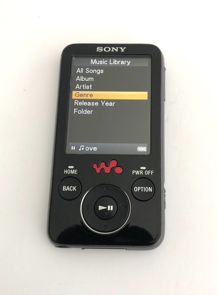 Sony Walkman NWZE438F 8GB Black Digital Media MP3 Player VGC