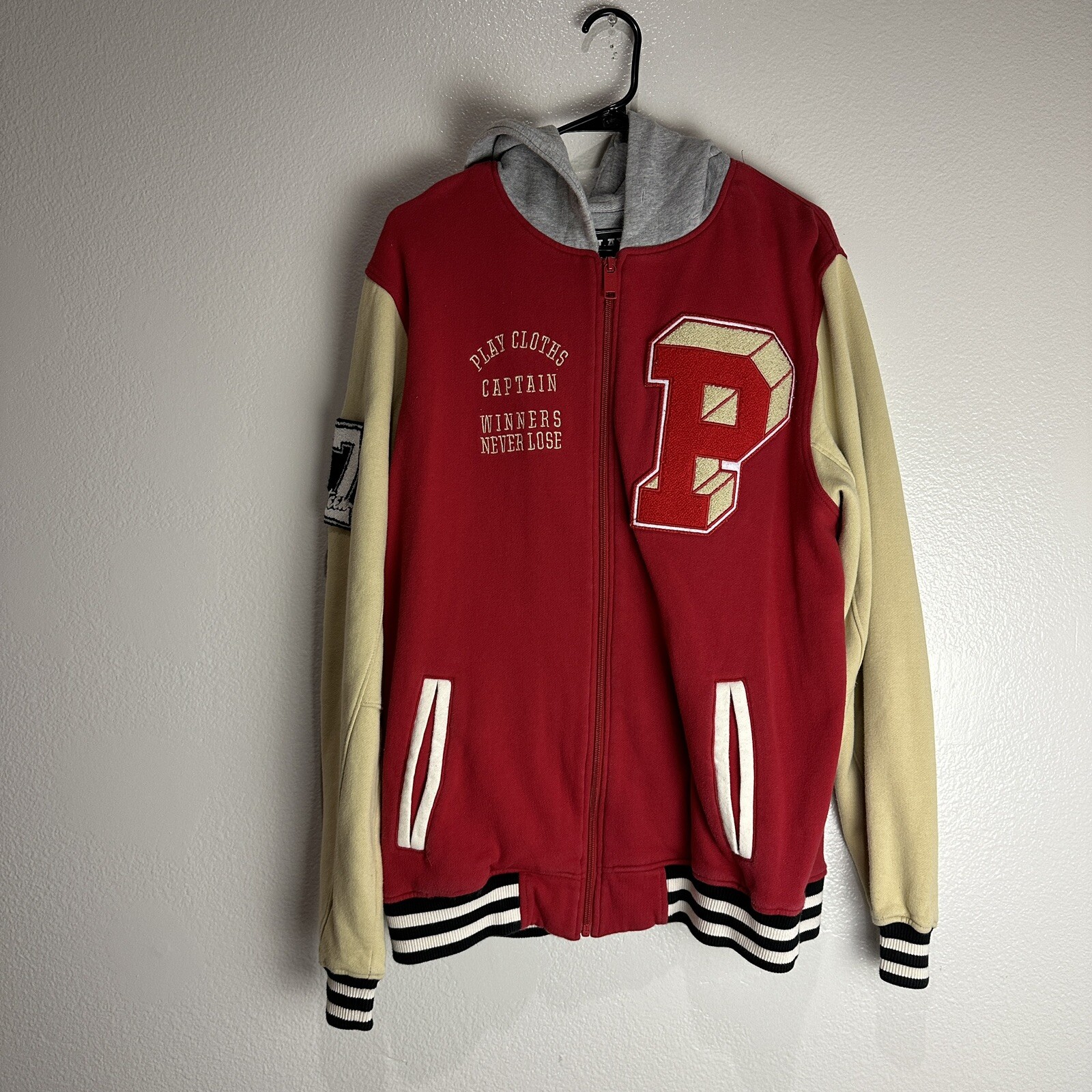 Play Clothes 1977 Our Gang Jacket Winners Never Lose Size XL