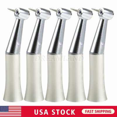 1-5* Dental Low Speed Push Contra Angle Handpiece 1.6mm Friction Grip NSK Style