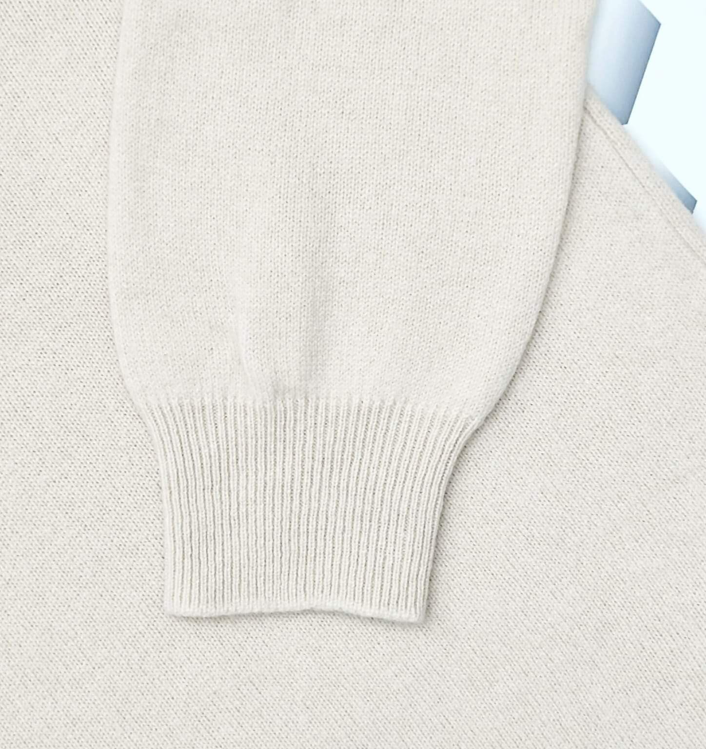 Lyle & Scott Cream Lambswool Golf Jumper. Size XL. eBay