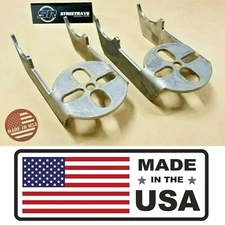 [SR] Weld On Lower Behind Axle Mount Air Bag Low Ride Suspension 3.25" Axle PAIR