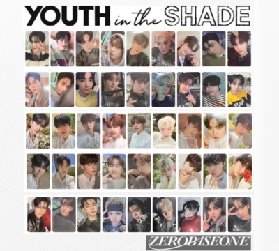 ZEROBASEONE YOUTH IN THE SHADE The 1st Mini Album Photo Card | eBay