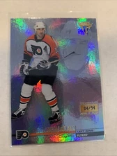 JOHN LECLAIR 2001-02 PACIFIC PRIVATE STOCK TITANIUM PREMIERE DATE /94 #105 HOFer