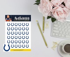 Indianapolis Colts Planner Stickers