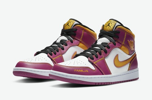 Nike Air Jordan 1 Mid Familia Day of the Dead DC0350-100 US Men Size 10.5 |  eBay