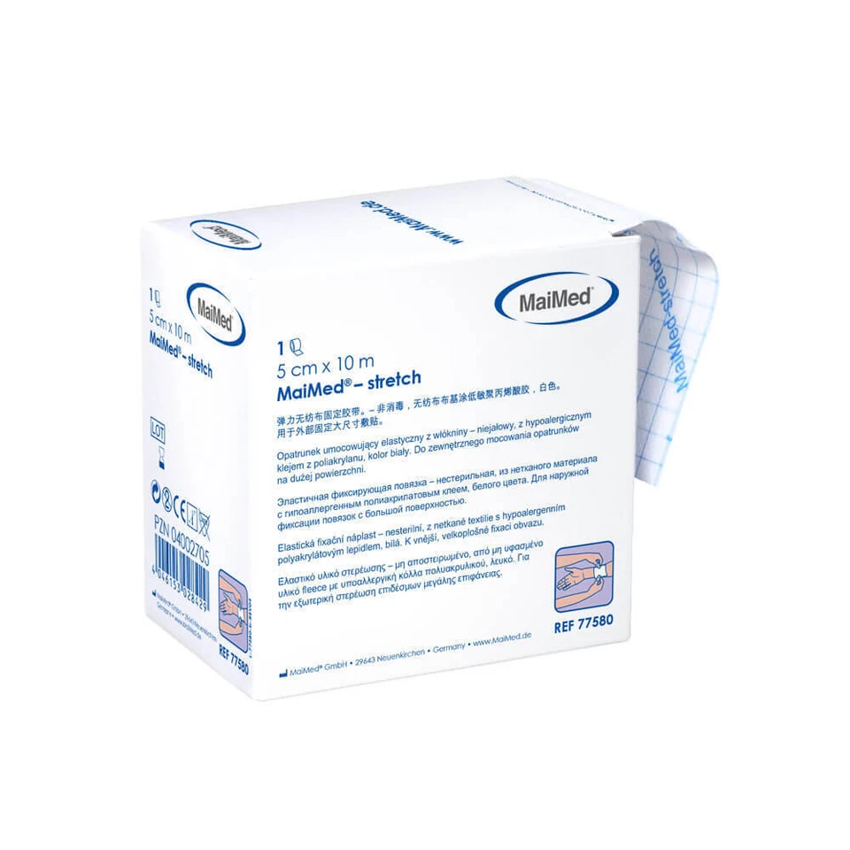 BENCARE GMBH MaiMed® – stretch - Pflaster - elastischer Fixiervlies - 10m