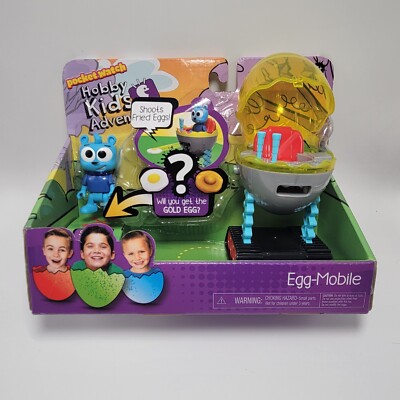 Pocket Watch Hobby Kids Adventures Action Figures with Egg Surprise Inside NEW