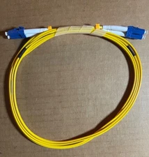 LC to LC Singlemode Duplex 9/125 Fiber Optic Jumper Patch Cable 2M Or 6M
