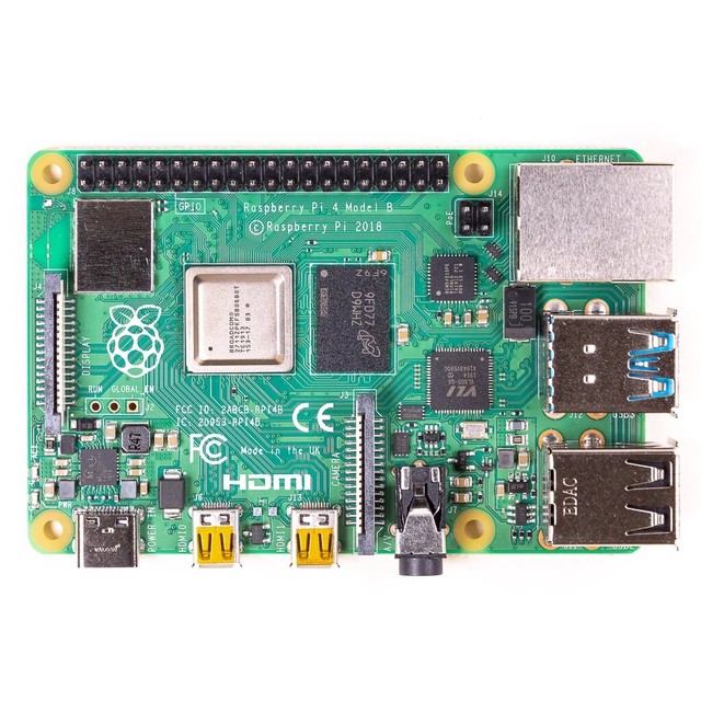 Raspberry Pi 4 Model B 4B 2/4/8GB RAM DIY Kit with ABS