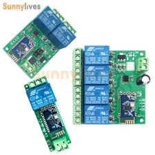 1/2/4Channel Module de relais Bluetooth APP Commutateur IoT Maison intelligente 5V/12V